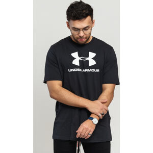 Tričko s krátkym rukávom Under Armour Sportstyle Logo SS Tee čierne