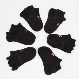 Ponožky Under Armour Women's 6Pack Essential Socks čierne
