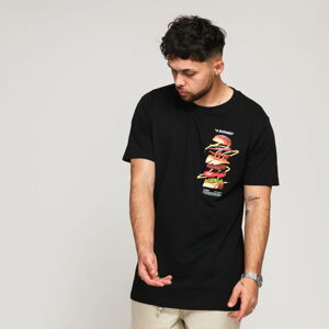 Tričko s krátkym rukávom Urban Classics A Burger Tee čierne