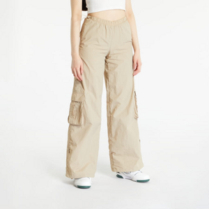 Dámske > Dámske nohavice > Cargo Pants Urban Classics Ladies Wide Crinkle Nylon Cargo Pants Concrete