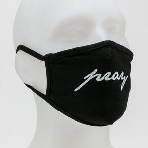 Urban Classics Pray Wording Face Mask čierna