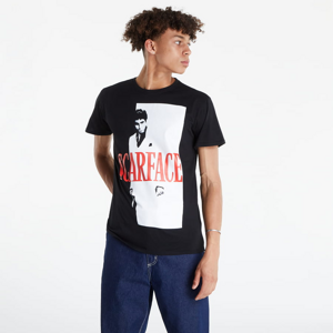 Pánske tričko Urban Classics Scareface Logo T-shirt černé