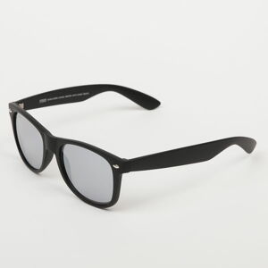 Slnečné okuliare Urban Classics Sunglasses Likoma Mirror With Chain Black/ Silver