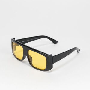 Slnečné okuliare Urban Classics Sunglasses Raja With Strap černé / žluté