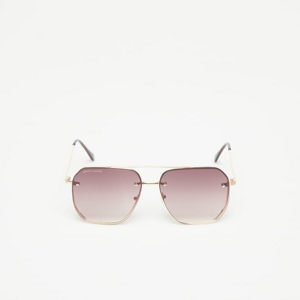 Slnečné okuliare Urban Classics Sunglasses Timor Terracotta/ Gold