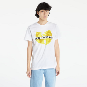 Tričko s krátkym rukávom Urban Classics Wu Wear Logo Tee biele