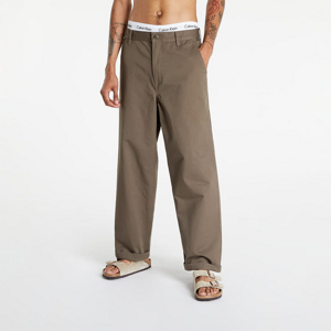 Nohavice Vans Authentic Chino Baggy Pants Brown