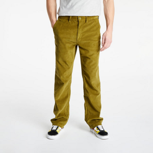Nohavice Vans Authentic Chino Cord Relaxed Pant Green