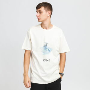 Tričko s krátkym rukávom Vans MN Off The Wall Gall krémové