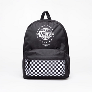 Batoh Vans Street Sport Real Backpack Black/ White