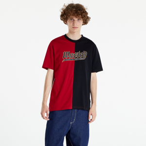 Tričko s krátkym rukávom Wasted Paris Fury Bicolor T-shirt čierne / červené