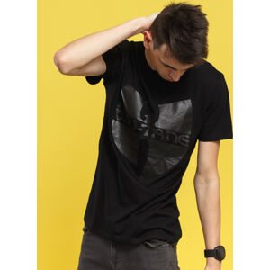 Tričko s krátkym rukávom WU WEAR Black Logo T-Shirt čierne